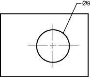 Diagram: An engineering drawing is shown.